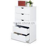 2014 Popular White Bedroom Furniture Set, White 4-drawer Cabinet thumbnail-2