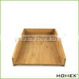 Natural Office A4 Bamboo Letter Tray Homex-BSCI thumbnail-1