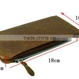 Tianhooo Long Wallet Slim Genuine Leather Credit Card Holder With RFID Blocking thumbnail-2