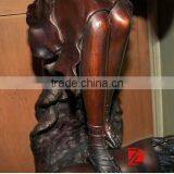 Bronze Lady Statue With Shell Water Fountain thumbnail-4