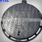Round Square Ductile Cast Iron Manhole Cover With Frame thumbnail-6