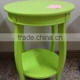 Modern ROUND End Table With Color Design thumbnail-1