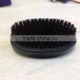 Natural Asian Boar Bristle Unisex Cushion Hair/Beard Brush thumbnail-1