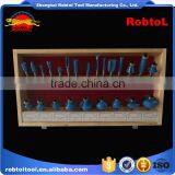 24 Pcs Wood Router Bit Set Kit 8mm Shank for Woodworking Tungsten Carbide End Mill Cutting CNC Carved Engraving Milling Cutter thumbnail-6