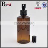 2017 Wholesale Good Market 100ml Plastic Spray Bottle Amber Color Plastic Spray Bottle Round Plastic Trigger Spray Bottle thumbnail-2