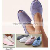 Comfort Slippers/ Most Comfotable Slippers/indoor Shoes/comforts Shoes/clinic Comfort Slippers/Easy Adjustable Closure/indoor sh thumbnail-1