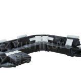 2017 Lizz European Style Leather Sofa thumbnail-2