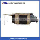China Fox Wing Awning Pull Out off Road Campers Car Sun Shade 4wd Awning for Cars