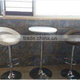 2017 New Design Fashionable ABS Plastic Metal Bar Stool High Chair thumbnail-4