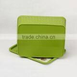 Rattan Laundry Plastic Basket Sundries Storage With Lid & Handle thumbnail-2