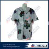 2015 OEM Customized High Quality 100% Polyester Baseball Jerseys Designer thumbnail-3