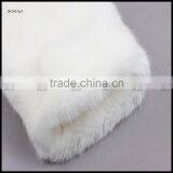 Korean Fashion Style Inter White Fur Parka Coat thumbnail-5