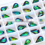 K9 Crystal VM001 Color Drop Point Back Glass Stone Jewelry Stone thumbnail-5