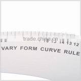 Kearing Brand Aluminum Vary Form Curve Ruler,french Curve 60cm Metric,sleeve Curve Metric Ruler#6261A thumbnail-5