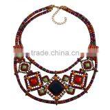 Europe and the United States Ethnic Indian Hand-woven Ethnic Style Necklace thumbnail-6