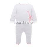 2017 New Fashion Girl Clothes 100% Cotton Animal Design Newborn Baby Rompers For Winter thumbnail-2