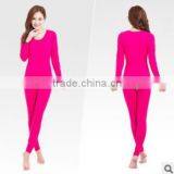 Custom Hot Sale 2014 Thermal Underwear Women's Seamless Body Suit O-neck Winter Warm Tight Slim Long Johns Top+pant Shapewear se thumbnail-5