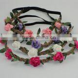 Princess Flower Wedding Headband thumbnail-6