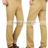 Men's Anti-wrinkle Flat-Front Slim Fit Long Chino Pant thumbnail-1