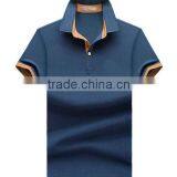 2017 China Wholesale Professional Fashion High Quality Cheap Men Short Sleeve Polo Shirt Cotton thumbnail-1