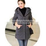 High Quality Good Sale Good Price Fashion Custom Fleece Women Zipper Hoodies thumbnail-1