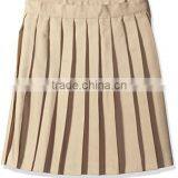 100% Cotton Beautiful Girl School Uniform Skirt ,School Uniform Design thumbnail-1