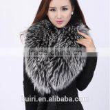 2016 New Product Noble Cape Brand Name Shawl Hand Made Wholesale Cashmere And Fox Fur Trim thumbnail-1