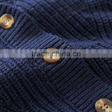 S33461W Boy Sweaters Pure Color 100% Cotton Knitted Pullover Sweaters thumbnail-5