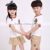 Custom OEM Design New Style Kids Khaki Shorts School Uniforms in Public Schools thumbnail-4