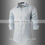 Best Price Customise Mens Heavy Organic Cotton Work Shirt With Check Pattern thumbnail-1