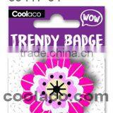 Wood Pin Badge Colorful Wooden Pokemon Badge thumbnail-1