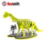 Hard Felt Puzzle Educational Toy Brachiosaurus 3D Felt Puzzle thumbnail-1