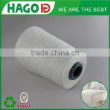 HAGO White Eco-friendly Blended Recycled Cotton Bedsheet Fabric Yarn