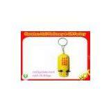 Mini Plastic Led Flashlight Torch Keychain for Promotion Gift
