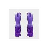 Vinyl Disposable PVC Gloves Customized , Alkali Resistant