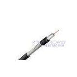 Low Loss 18 AWG RG6 Coaxial Cable 75 Ohm for Ethernet in High Speed