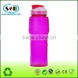 BPA Free Double Wall Colored Sport Drinking Plastic Water Bottle With Flip Lid thumbnail-1