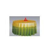 TOP hotel table cloth/ table skirt and naptin TB-8003