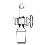 Standard Ground Mouth Joint With Stopcock thumbnail-1