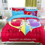 Check Design 100% Polyester Microfiber Printed Bed Sheet BS257 thumbnail-3