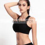 Nylon/Spandex Dry Fit Womens Gym Wear Sexy Durable Yoga Bra Wholesale Sports Bra thumbnail-4