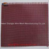 Red 65mn Woven Crimped Metal Screen Mesh thumbnail-4