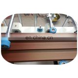 PUR / PVC / PET / hot melt glue veneer profile wrapping machine with CE