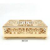 New Design Gold Metal Tissue Box for Home Decorations thumbnail-3