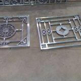 Customized Size Modern House Aluminum Window Grille Brown; White thumbnail-5