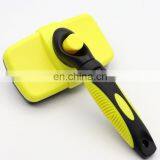 Self-cleaning Pets Fur Remover Slicker Brush Pet Cleaning Brush Dog Grooming Comb thumbnail-1