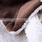 100% Polyester Sherpa Flannel Blanket Two Sides Brushed Cozy Fleece Throw thumbnail-4