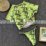 9 Colors Stock Sexy Fit Sling Bikini Thong Ladies Swimwear Two Piece Swimsuit Girls Swimwear With Knot thumbnail-4