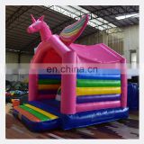 Hot Sale Unicorn Blow Up  Bounce House Cheap Air Jumping Bouncy Castle With Blower
