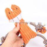 Pink Flamingo Dog Bite Toy Large Size Squeaky Plush Toys for Dog thumbnail-5